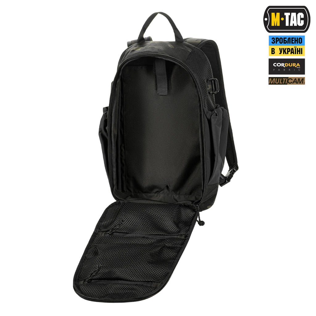 M-Tac рюкзак Sturm з ергономічними лямками Elite Multicam Black