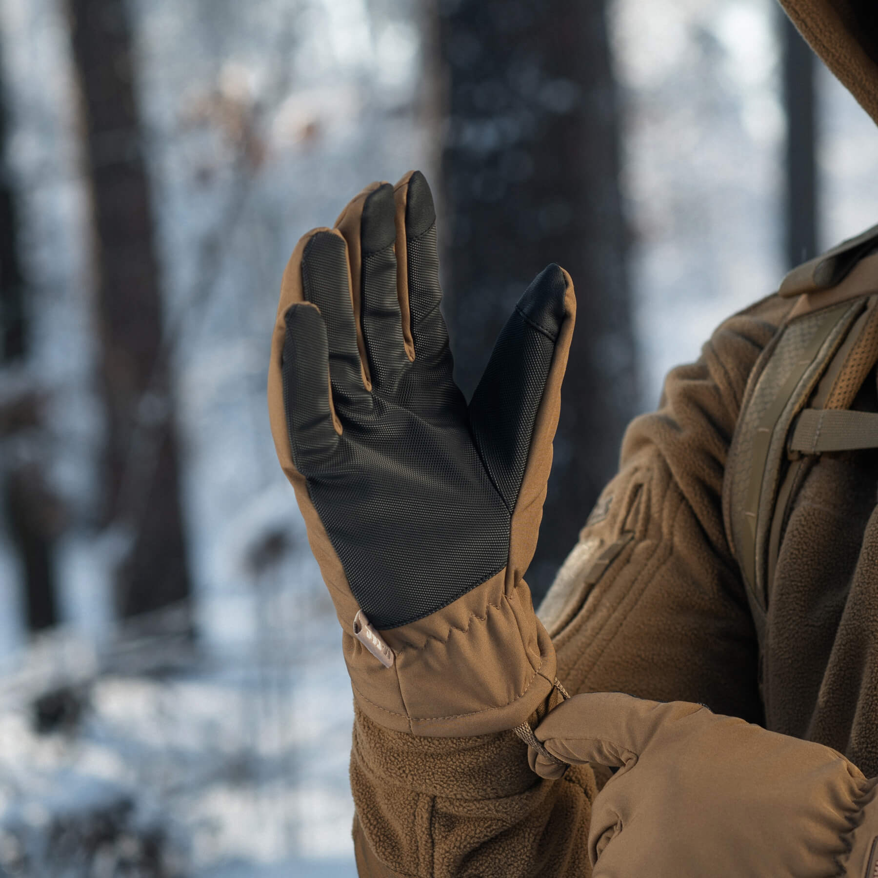 M-Tac рукавички Soft Shell Thinsulate Coyote Brown
