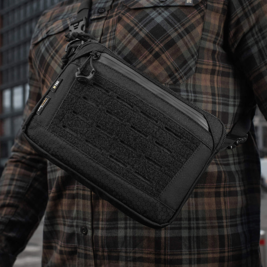M-Tac сумка Admin Bag з липучкою Black