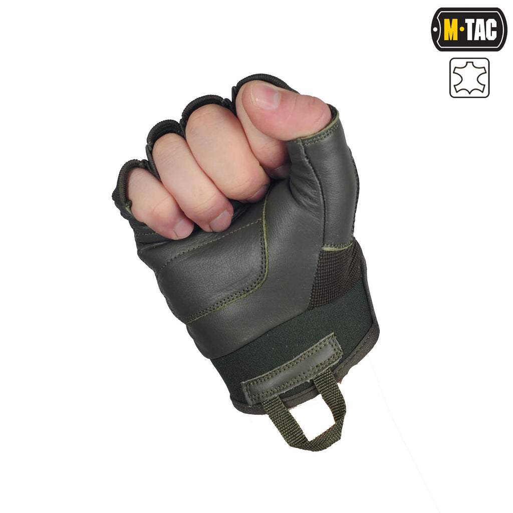 M-Tac рукавички безпалі Assault Tactical Mk.4 Olive