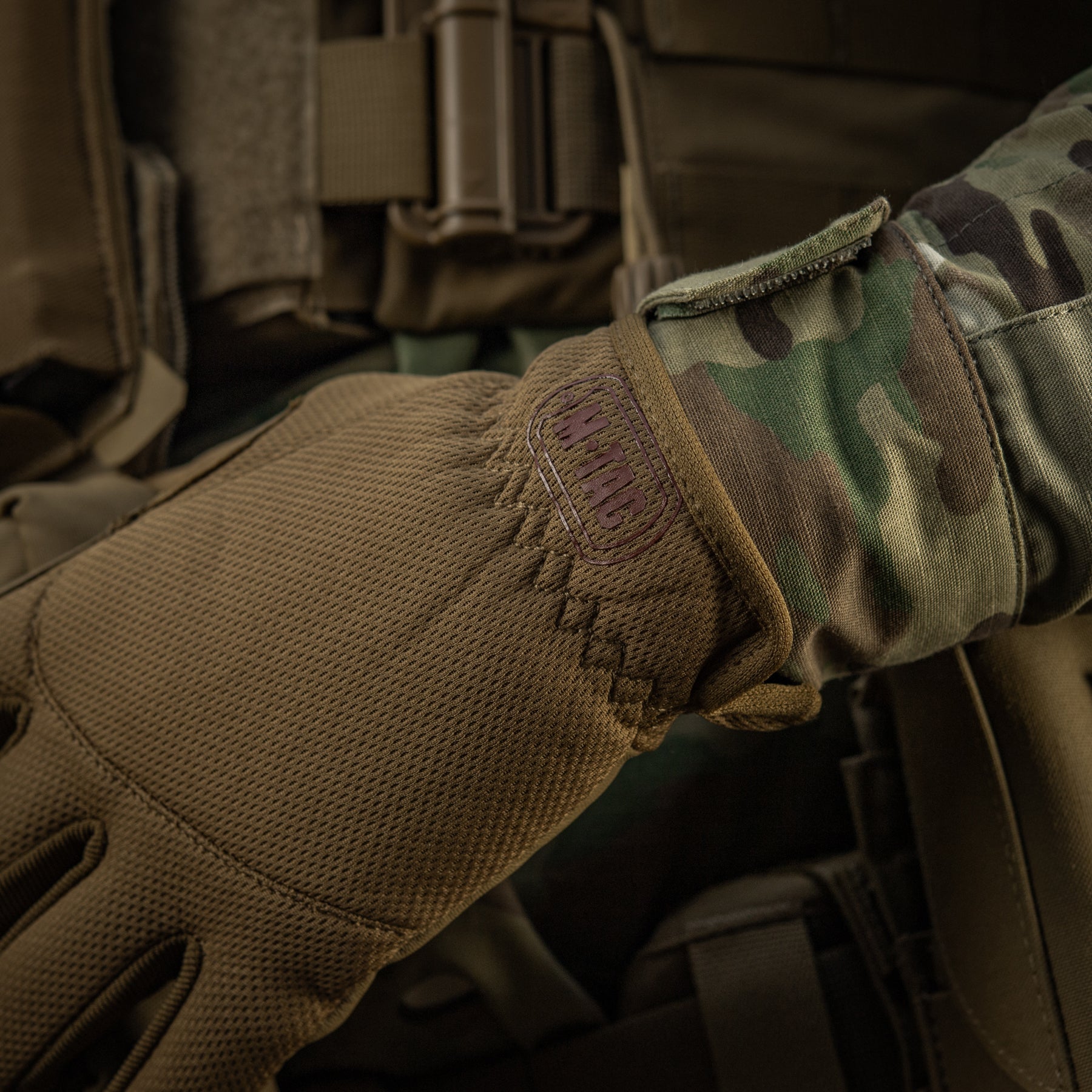 M-Tac рукавички Scout Tactical Mk.2 шкіряні Coyote