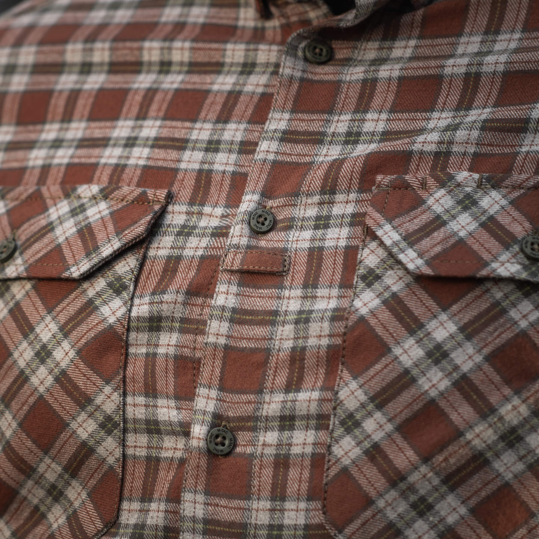 M-Tac сорочка Lumberjack Cotton Shirt Brown/Grey