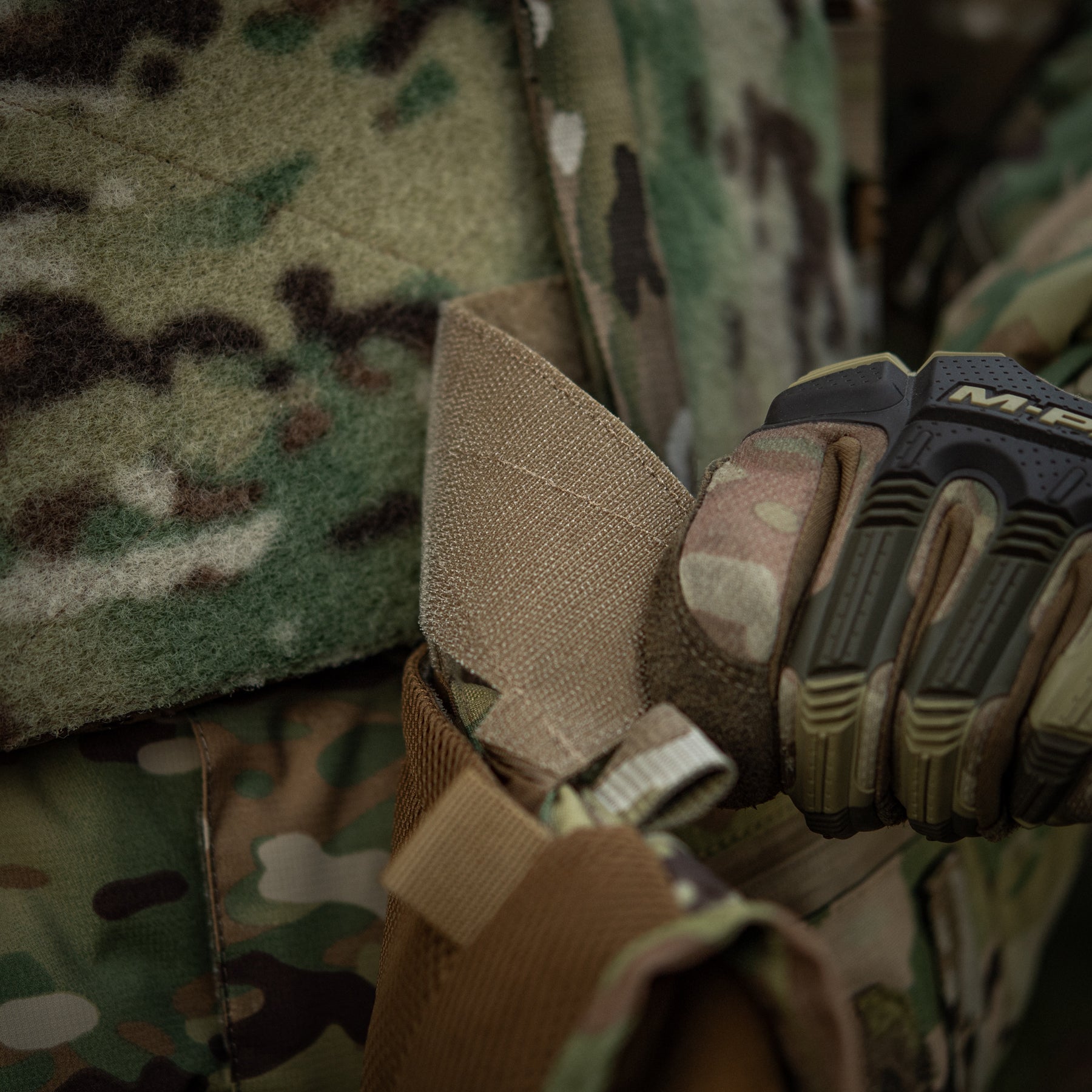 M-Tac муфта тактична Elite Multicam