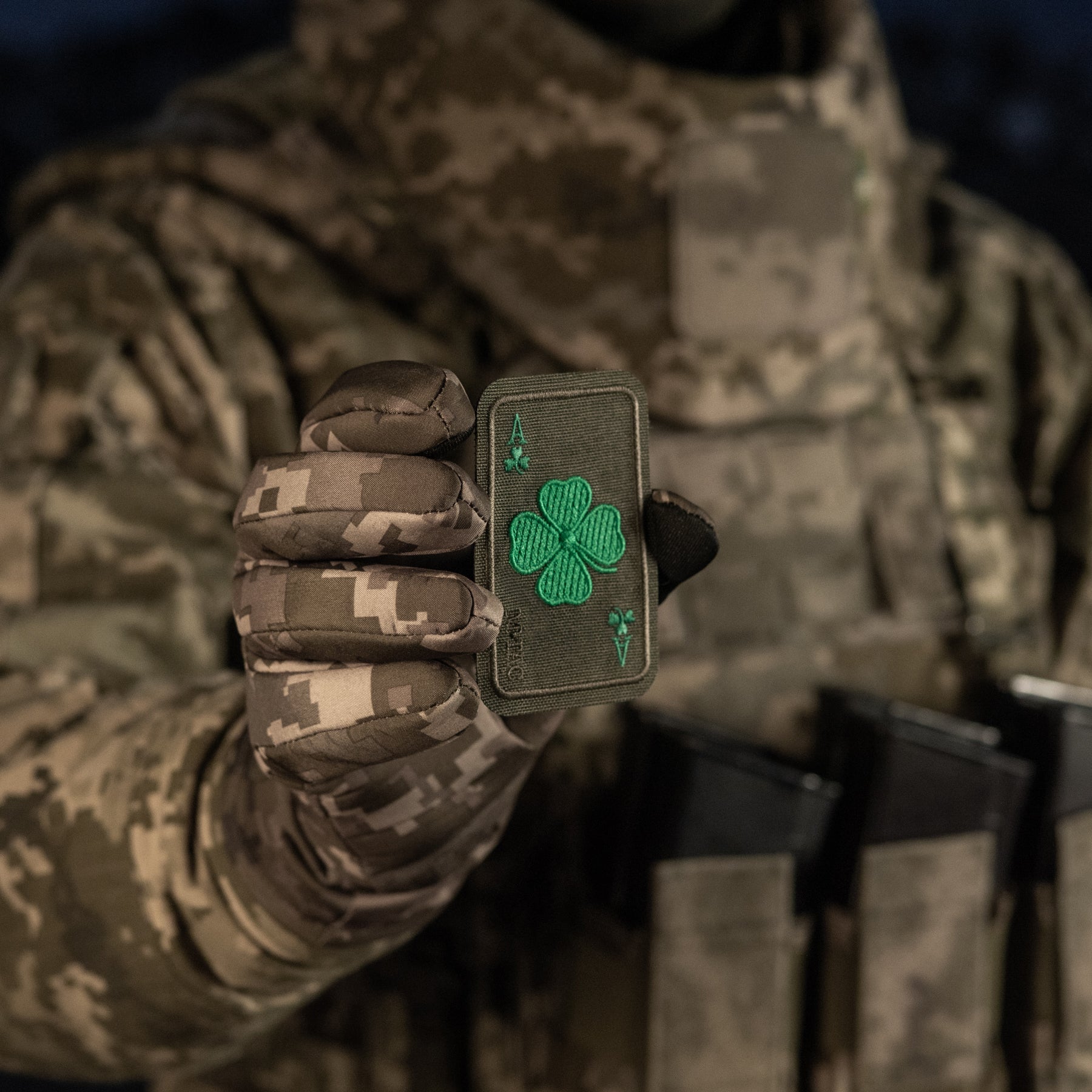 M-Tac нашивка Фартова Карта (вишивка) Ranger Green