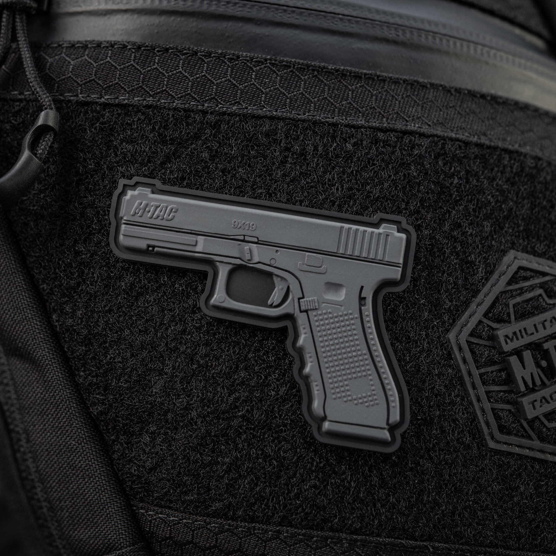 M-Tac нашивка Glok Grey