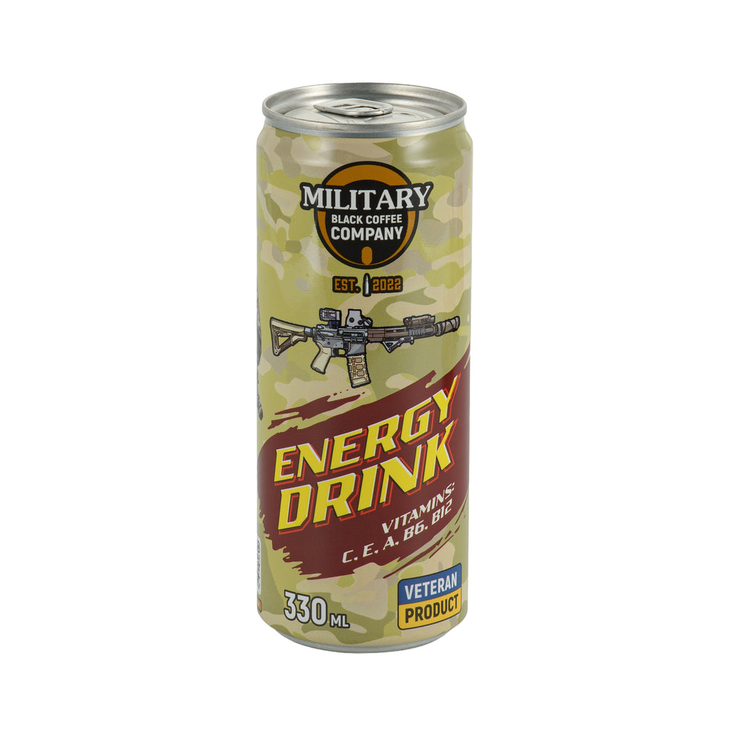 Military Black Coffee Company energy drink Класичний
