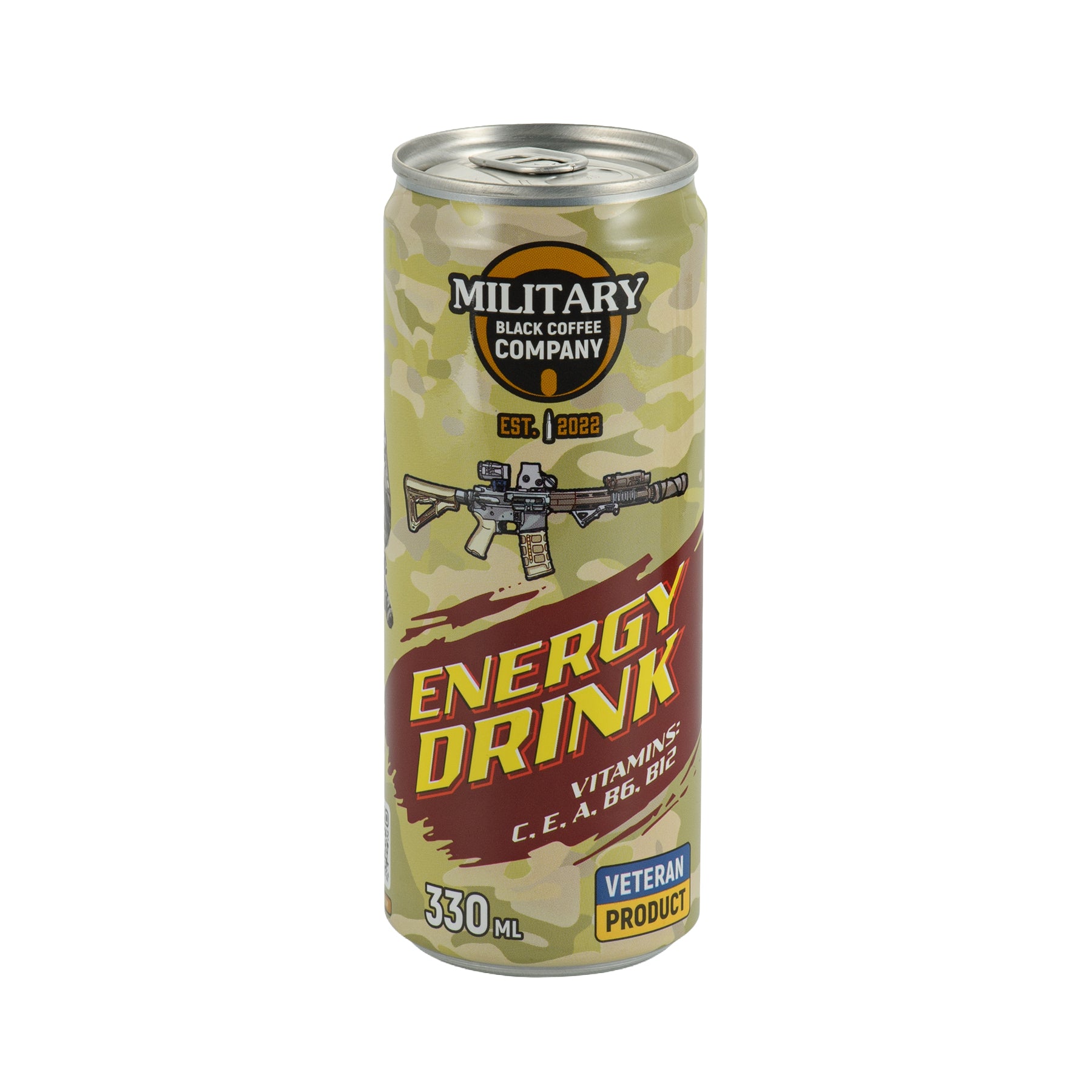 Military Black Coffee Company energy drink Класичний