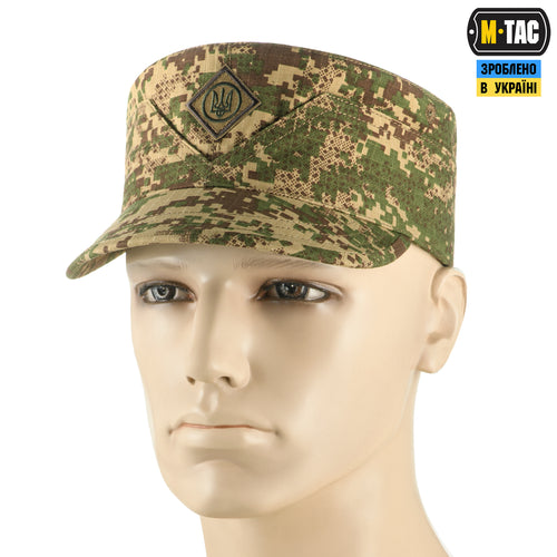 M-Tac Кашкет-мазепинка з гербом ріп-стоп NGU Camo