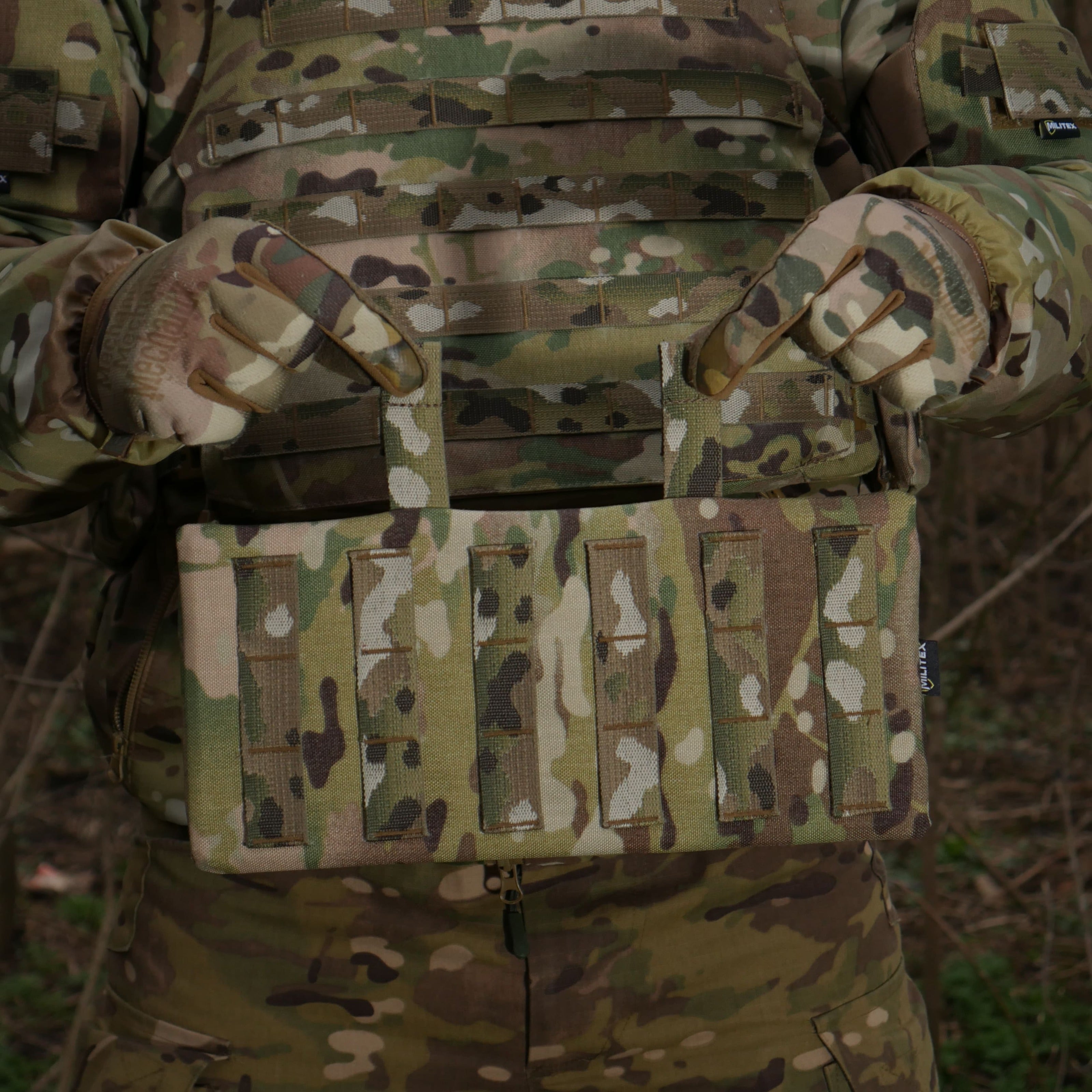 Захист попереку cordura USA з балістичним захистом 2 клас Militex Мультикам