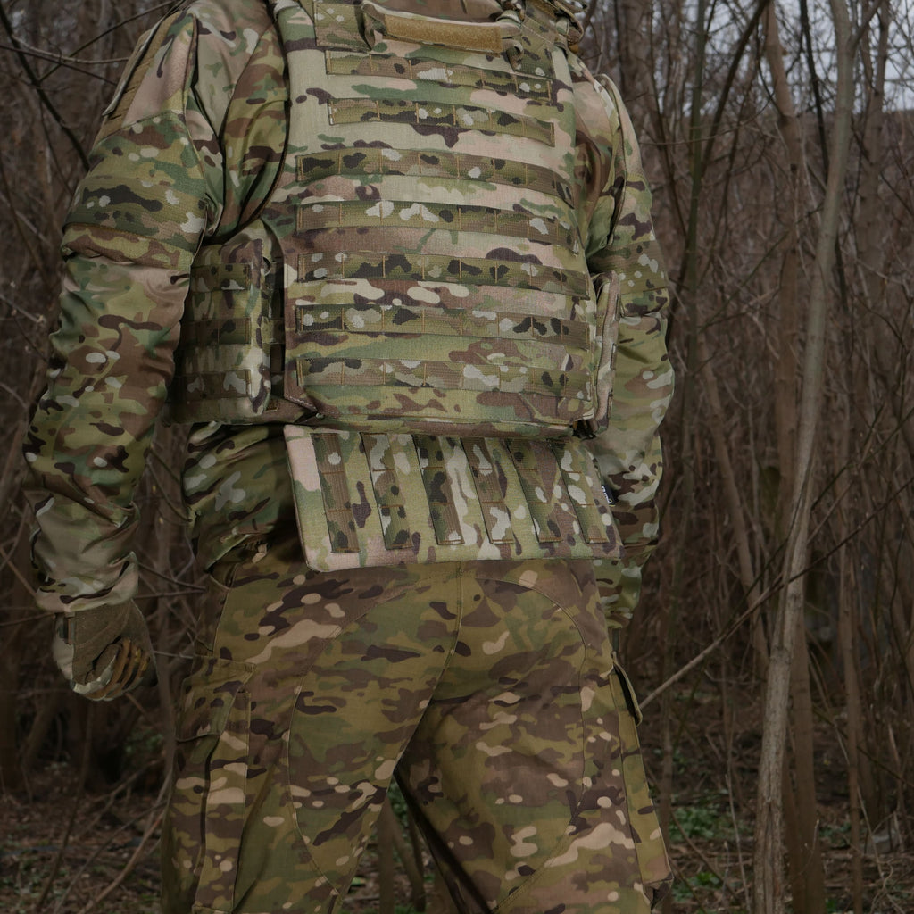 Захист попереку cordura USA з балістичним захистом 2 клас Militex Мультикам