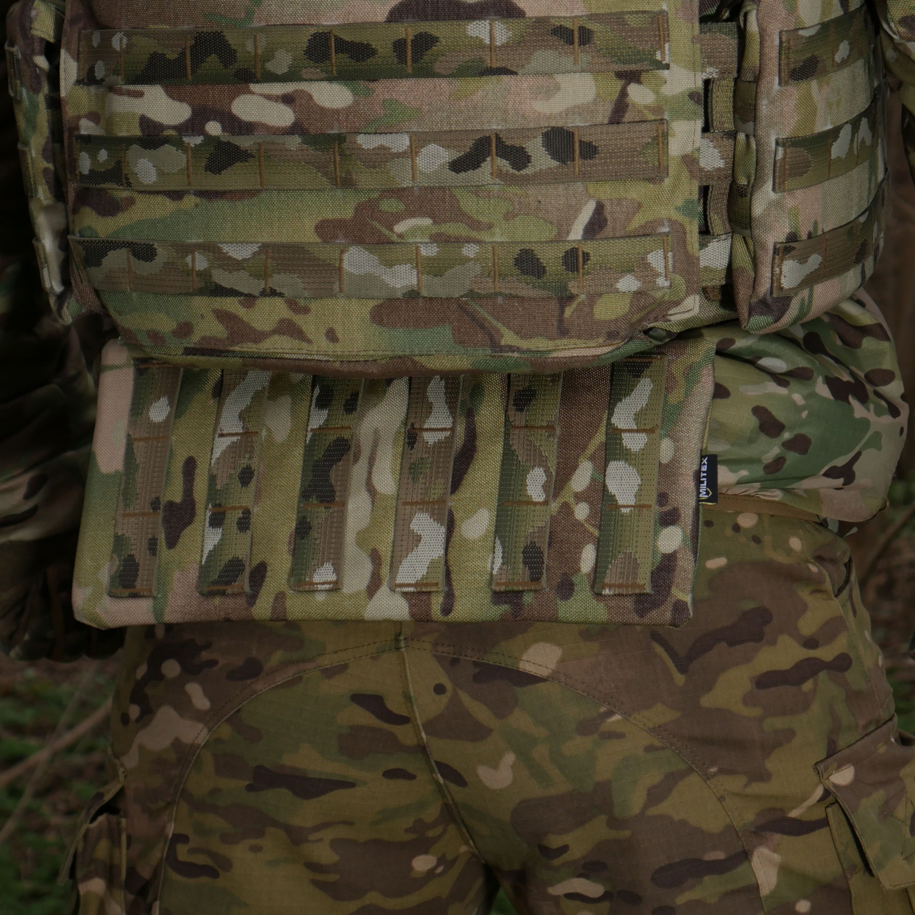 Захист попереку cordura USA з балістичним захистом 2 клас Militex Мультикам