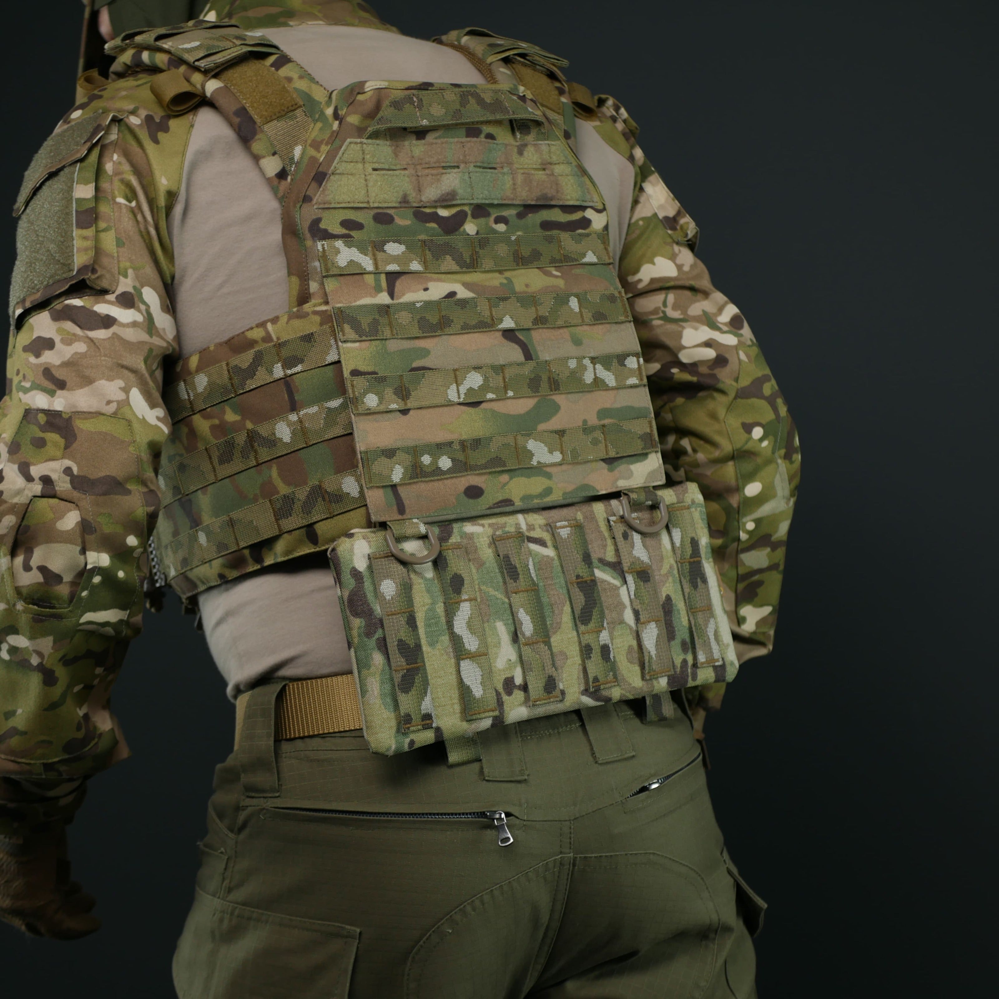 Захист попереку Gen.2 з балістичним захистом 2 класу Militex Cordura original USA Мультикам
