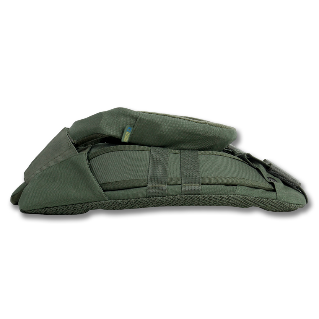 Захист шиї mod. 1 Kiborg з балістичним пакетом Militex Khaki