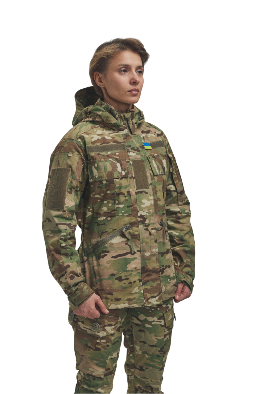 Жіноча тактична куртка FC Combat Fit, мультикам