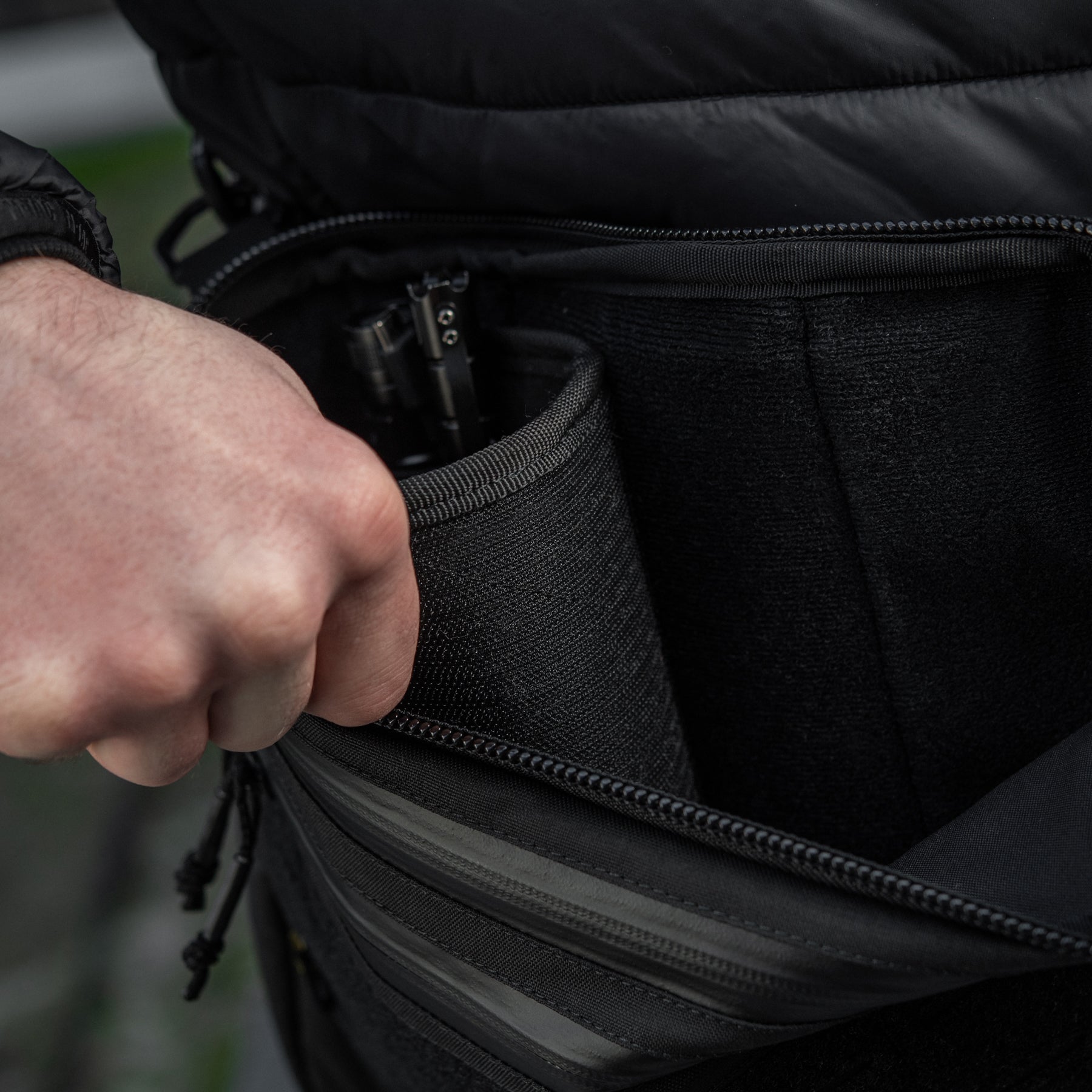 M-Tac сумка Admin Bag Large Elite з липучкою Black