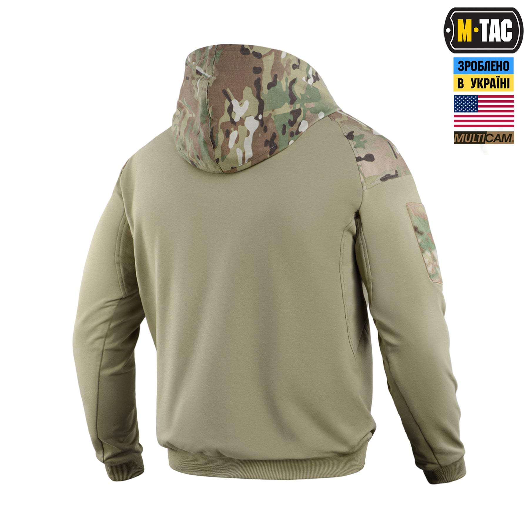 M-Tac кофта Hoodie Combat Multicam/Tan