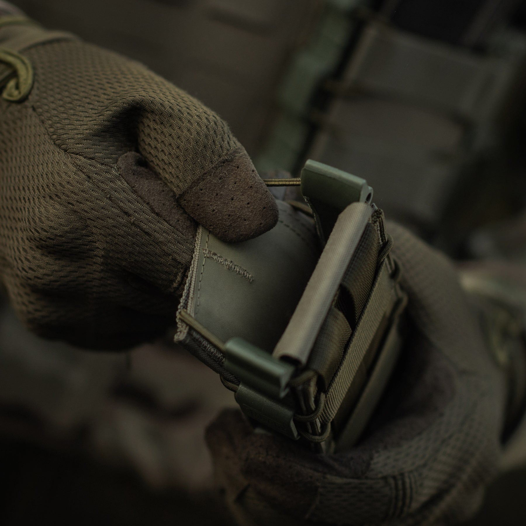 M-Tac підсумок відкритий для магазину FAST Elite Ranger Green