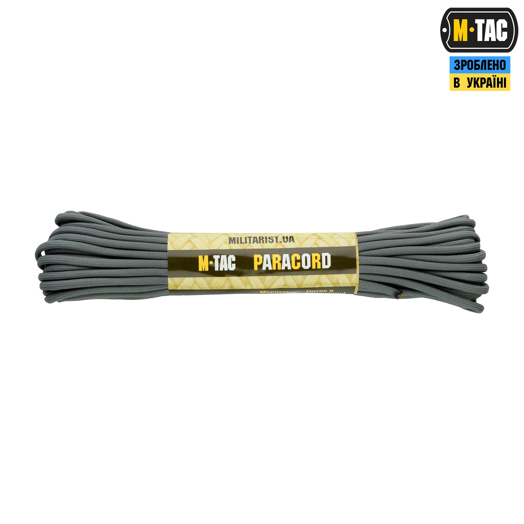 M-Tac паракорд 550 type III Grey 15м