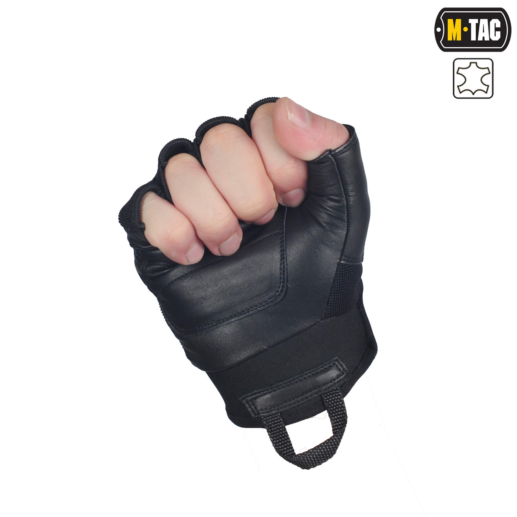 M-Tac рукавички безпалі Assault Tactical Mk.4 Black