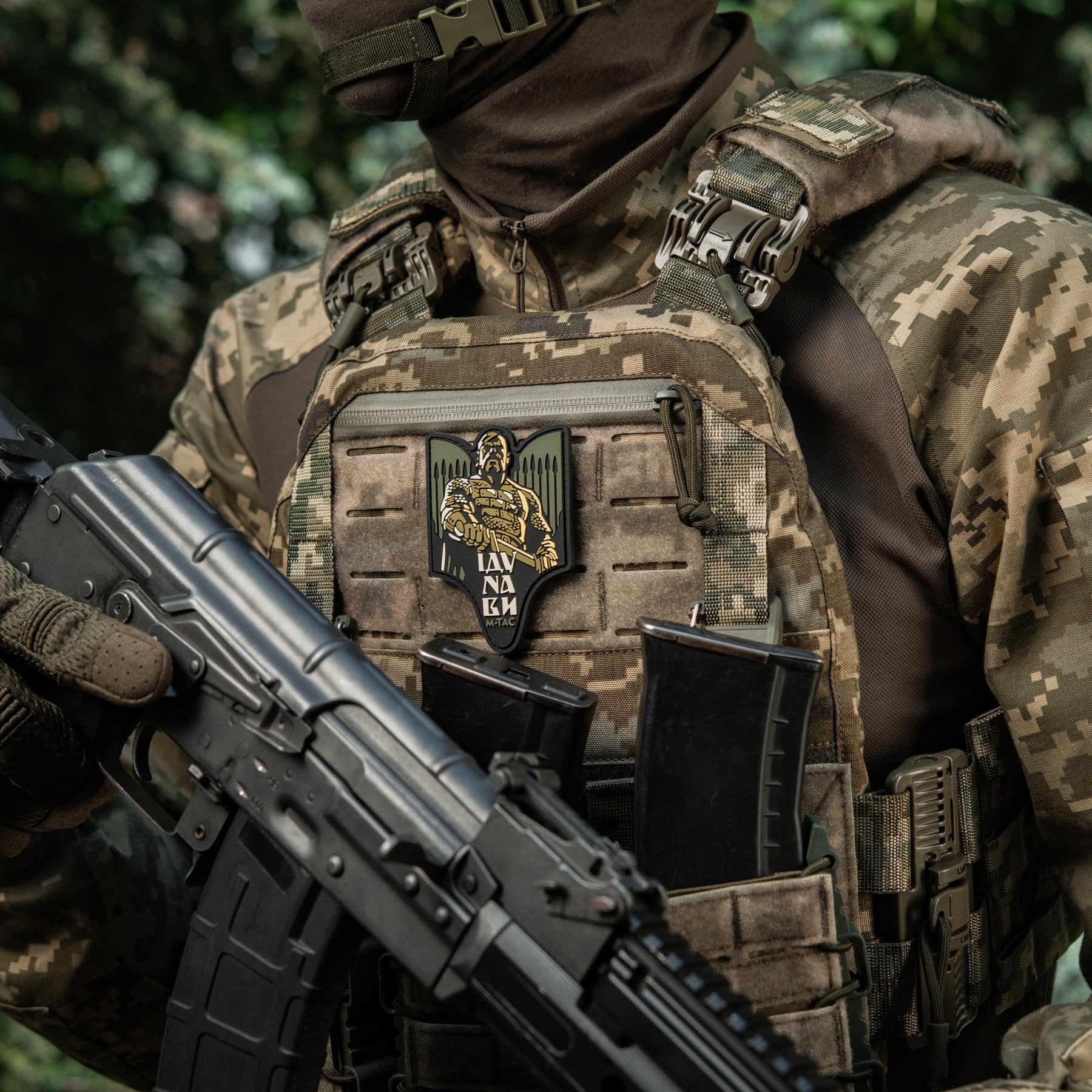 M-Tac нашивка Святослав PVC olive